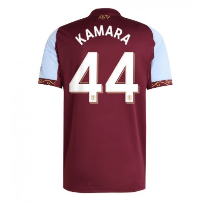 Aston Villa Boubacar Kamara #44 Heimtrikot 2025-26 Kurzarm Aston Villa Boubacar Kamara #44 Heimtrikot 2025-26 Kurzarm